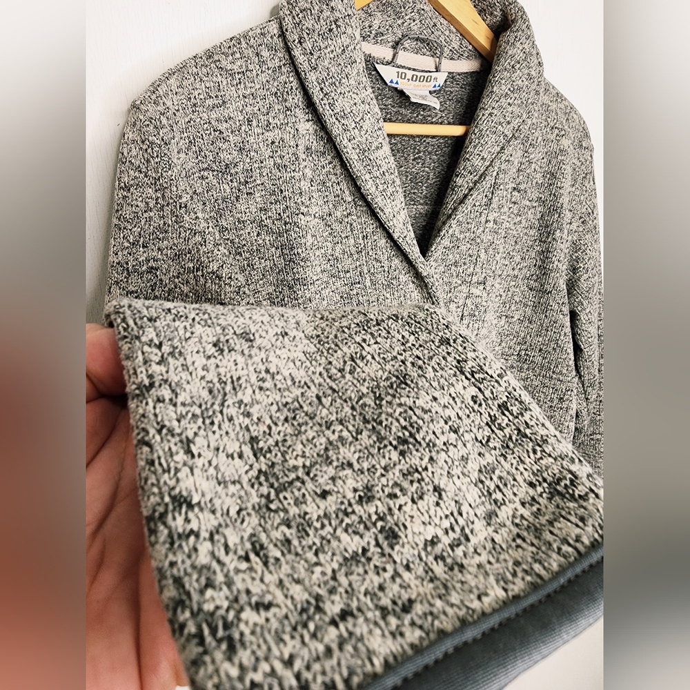 10,000 Ft Above Sea Level Grey Mens Pullover Sz M - Picture 6 of 9